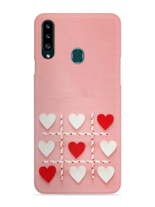 Valentines Day Concept Snap Case for Samsung Galaxy A20S Zapvi