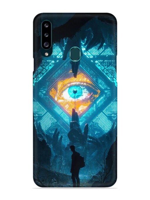 Arcane Eye Snap Case for Samsung Galaxy A20S Zapvi