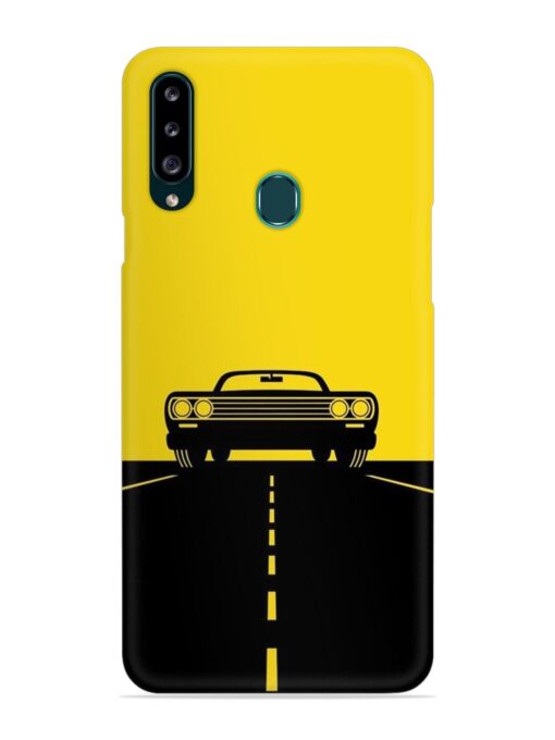 Classic Car Snap Case for Samsung Galaxy A20S Zapvi