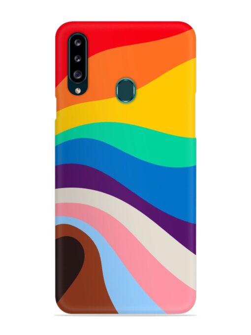 Minimal Pride Art Snap Case for Samsung Galaxy A20S Zapvi