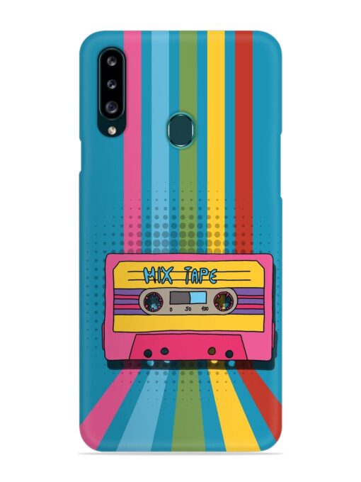 Mix Tape Vactor Snap Case for Samsung Galaxy A20S Zapvi