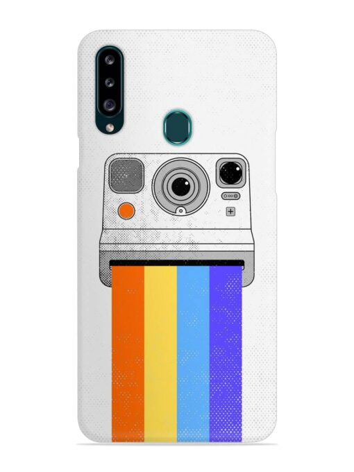 Retro Camera Art Snap Case for Samsung Galaxy A20S Zapvi