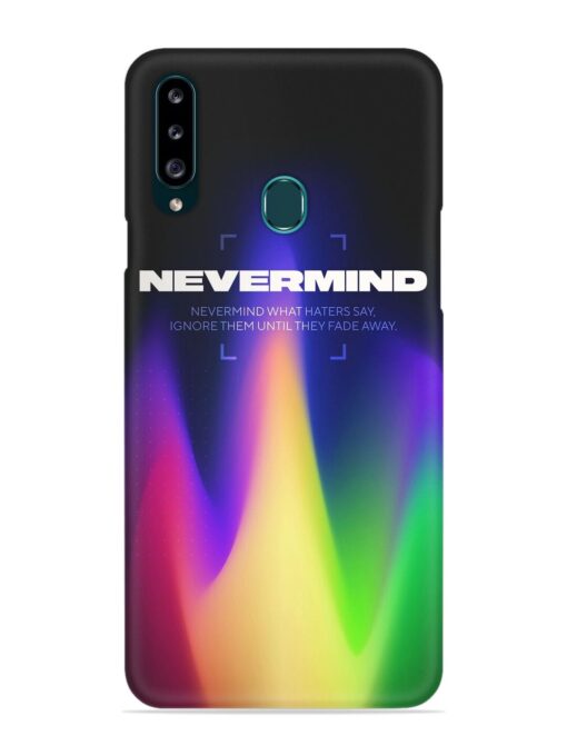 Nevermind Snap Case for Samsung Galaxy A20S Zapvi