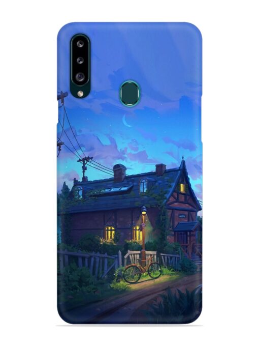 Beautiful Village House Snap Case for Samsung Galaxy A20S Zapvi