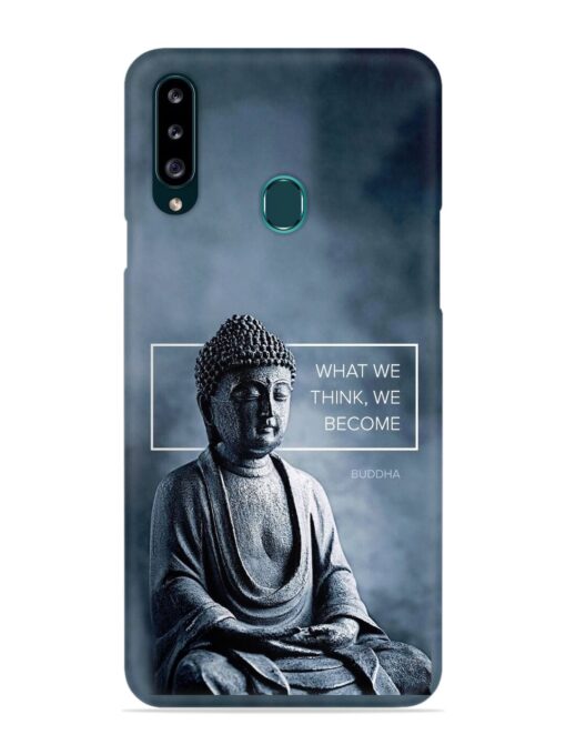 What We Think We Become Snap Case for Samsung Galaxy A20S Zapvi