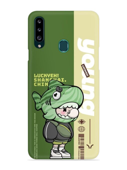 Young Snap Case for Samsung Galaxy A20S Zapvi