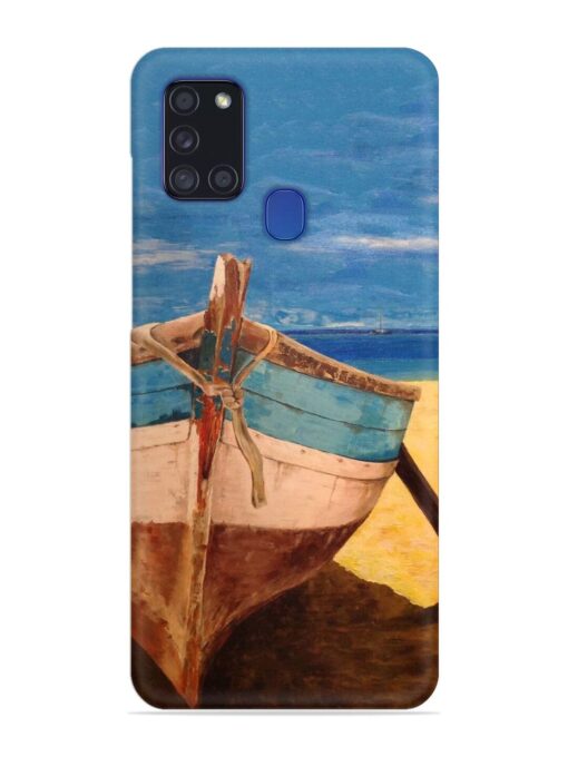 Canvas Painting Snap Case for Samsung Galaxy A21S Zapvi