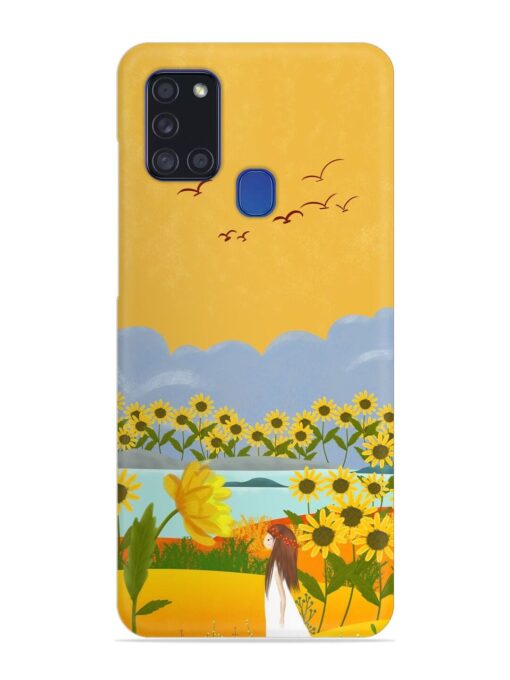 Beginning Of Autumn Snap Case for Samsung Galaxy A21S Zapvi