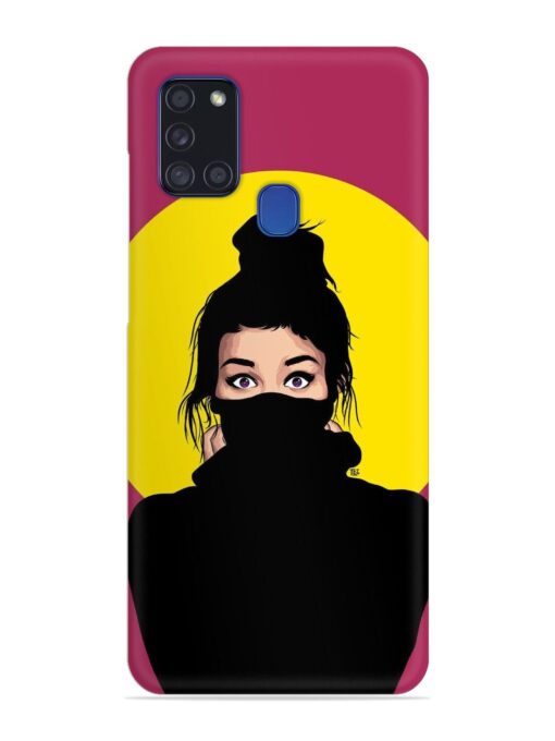 Girly Vector Snap Case for Samsung Galaxy A21S Zapvi