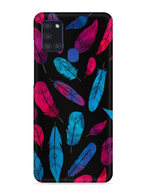 Feather Art Snap Case for Samsung Galaxy A21S Zapvi