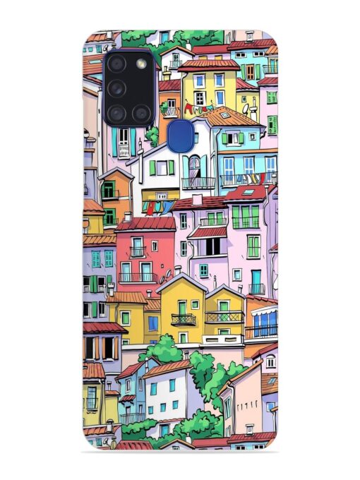 Europe Old Town Snap Case for Samsung Galaxy A21S Zapvi