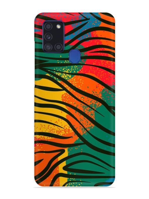 Bright Colorful Snap Case for Samsung Galaxy A21S Zapvi