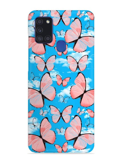 Seamless Pattern Tropical Snap Case for Samsung Galaxy A21S