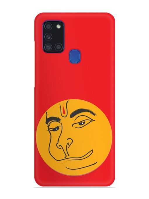 Lord Hanuman Vector Snap Case for Samsung Galaxy A21S