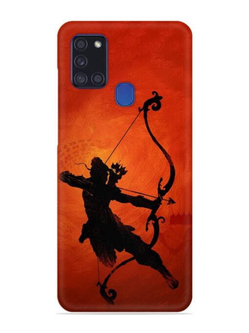 Illustration Lord Rama Snap Case for Samsung Galaxy A21S Zapvi