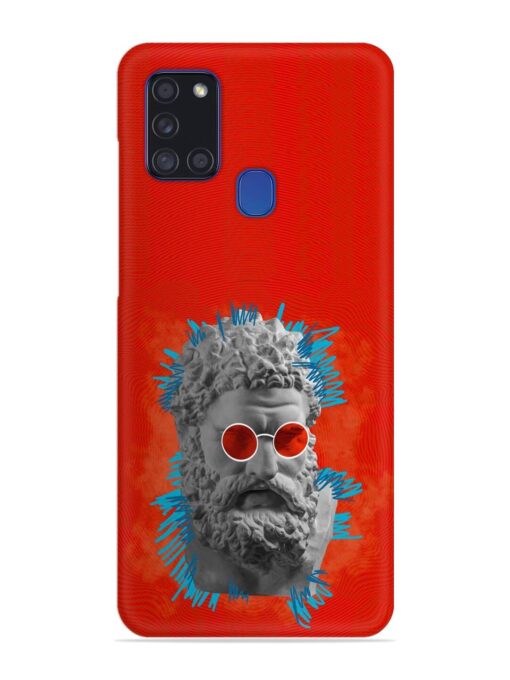 Contemporary Art Concept Snap Case for Samsung Galaxy A21S Zapvi