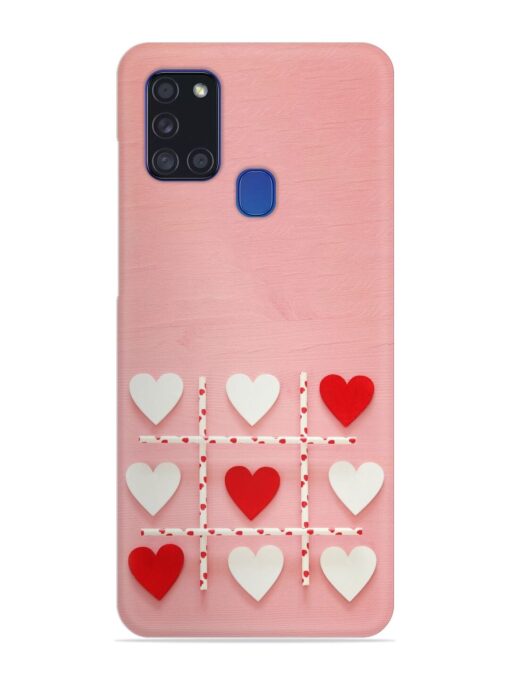 Valentines Day Concept Snap Case for Samsung Galaxy A21S Zapvi