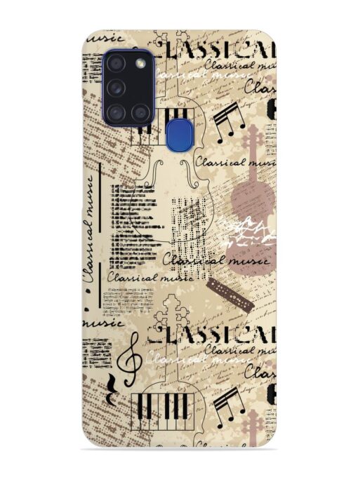 Classical Music Lpattern Snap Case for Samsung Galaxy A21S Zapvi