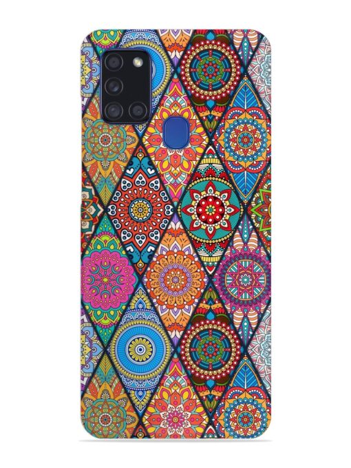 Seamless Tile Pattern Snap Case for Samsung Galaxy A21S Zapvi