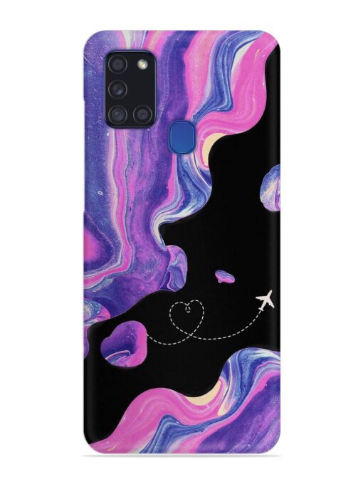 Glitter Art Snap Case for Samsung Galaxy A21S Zapvi