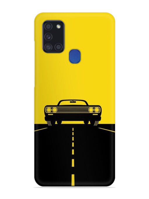 Classic Car Snap Case for Samsung Galaxy A21S Zapvi