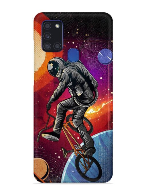 Super Eclipse Bmx Bike Snap Case for Samsung Galaxy A21S Zapvi