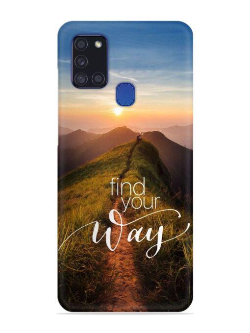 Find Your Way Snap Case for Samsung Galaxy A21S Zapvi