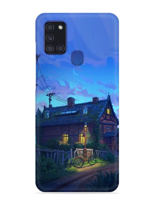 Beautiful Village House Snap Case for Samsung Galaxy A21S Zapvi