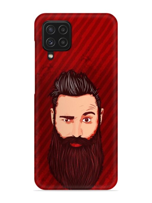 Beardo Man Snap Case for Samsung Galaxy A22 (4G) Zapvi