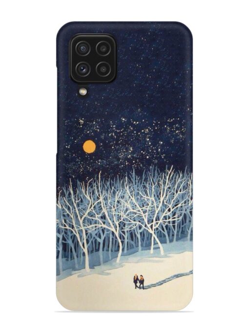 Full Moon Snowshoe Tour Snap Case for Samsung Galaxy A22 (4G)