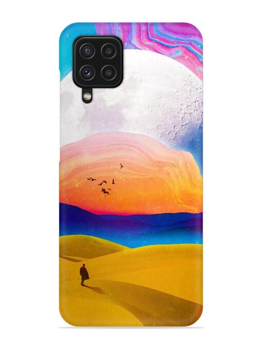 Sandy Desert Snap Case for Samsung Galaxy A22 (4G) Zapvi