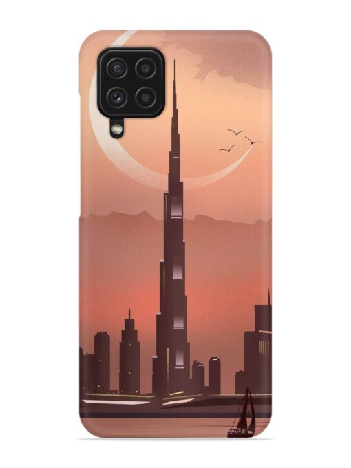 Landmark Burj Khalifa Snap Case for Samsung Galaxy A22 (4G) Zapvi