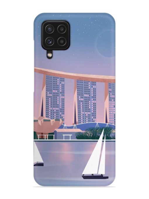 Singapore Scenery Architecture Snap Case for Samsung Galaxy A22 (4G) Zapvi