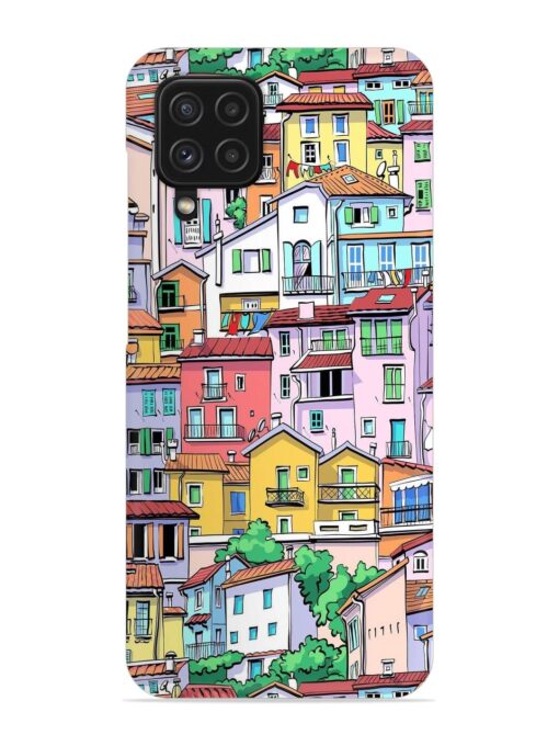 Europe Old Town Snap Case for Samsung Galaxy A22 (4G)