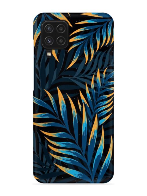 Abstract Leaf Art Snap Case for Samsung Galaxy A22 (4G) Zapvi