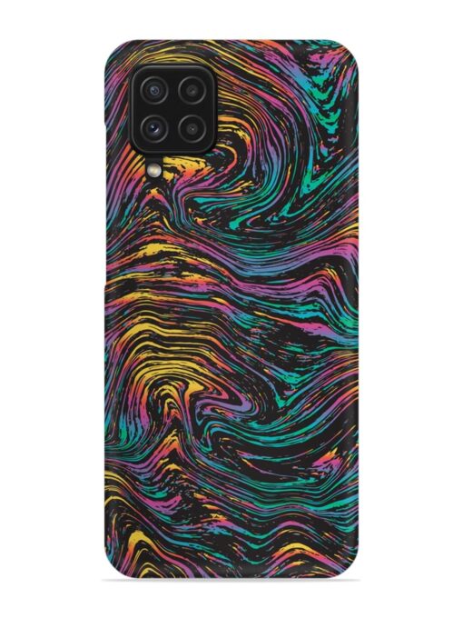 Abstract Liquid Colors Snap Case for Samsung Galaxy A22 (4G) Zapvi