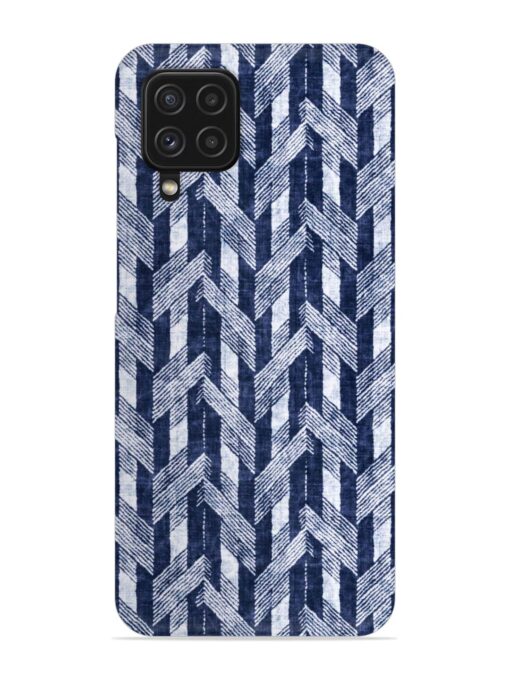 Abstract Herringbone Motif Snap Case for Samsung Galaxy A22 (4G) Zapvi