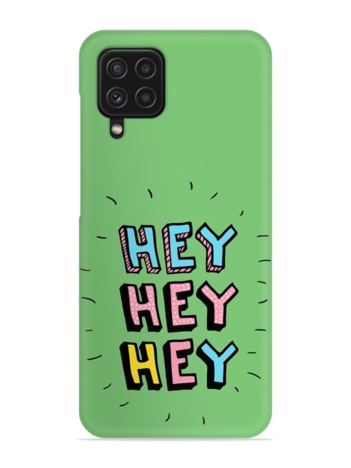 Hey Vector Cartoon Snap Case for Samsung Galaxy A22 (4G)