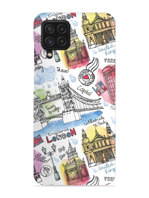 Vector London Landmark Snap Case for Samsung Galaxy A22 (4G)