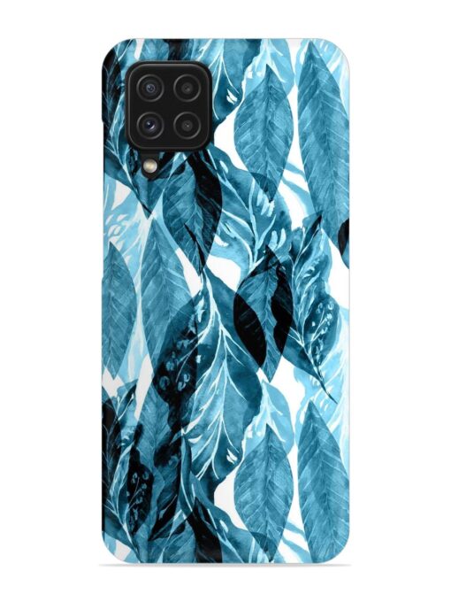 Leaves Pattern Jungle Snap Case for Samsung Galaxy A22 (4G)