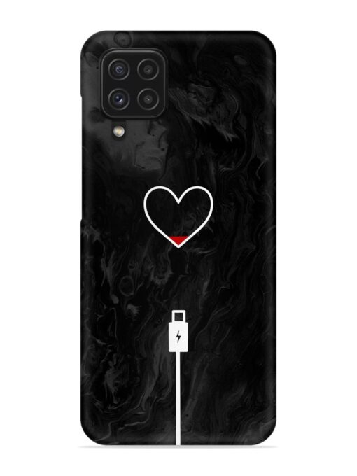 Heart Charging Vector Snap Case for Samsung Galaxy A22 (4G)