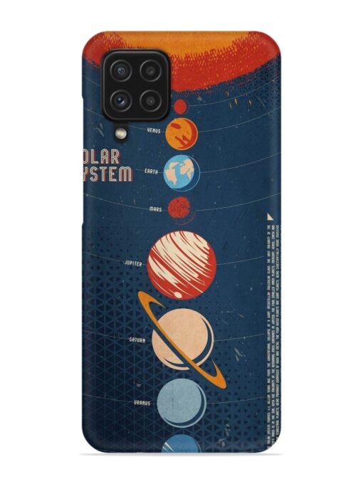 Solar System Vector Snap Case for Samsung Galaxy A22 (4G)