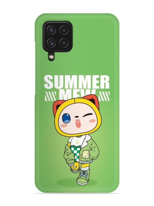 Summer Mew Snap Case for Samsung Galaxy A22 (4G)