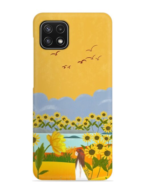 Beginning Of Autumn Snap Case for Samsung Galaxy A22 (5G) Zapvi