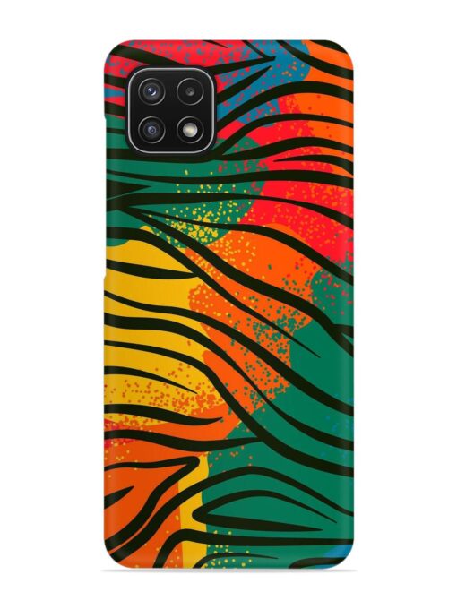 Bright Colorful Snap Case for Samsung Galaxy A22 (5G) Zapvi