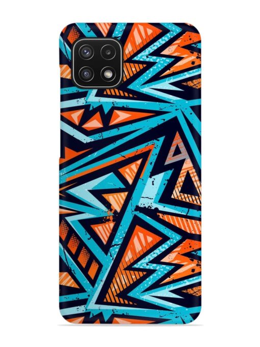 Abstract Seamless Grunge Snap Case for Samsung Galaxy A22 (5G) Zapvi