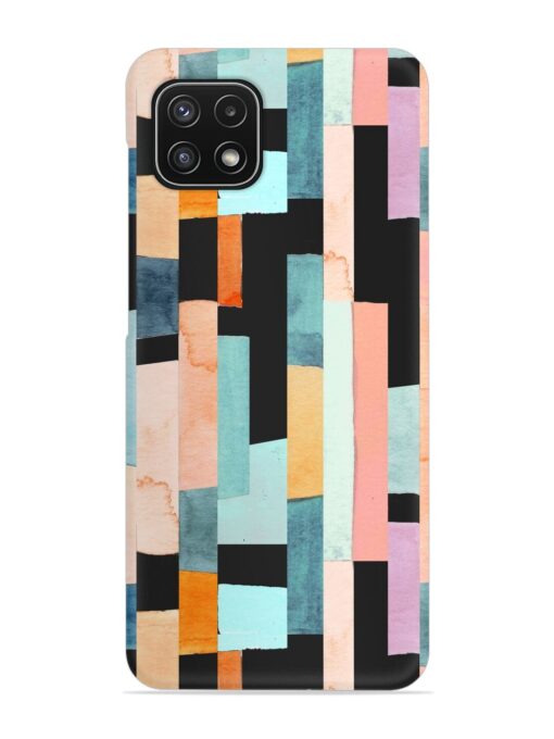 Geometric Seamless Pattern Snap Case for Samsung Galaxy A22 (5G) Zapvi