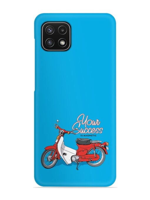 Motorcycles Image Vector Snap Case for Samsung Galaxy A22 (5G) Zapvi