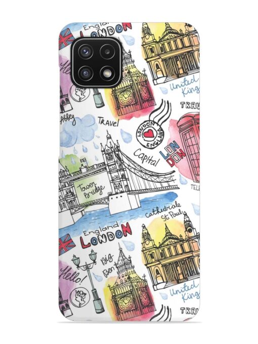 Vector London Landmark Snap Case for Samsung Galaxy A22 (5G)