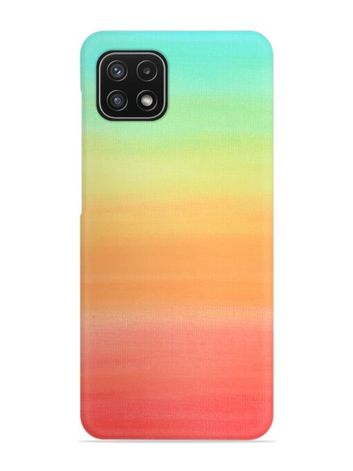 Background Sky Watercolor Snap Case for Samsung Galaxy A22 (5G) Zapvi